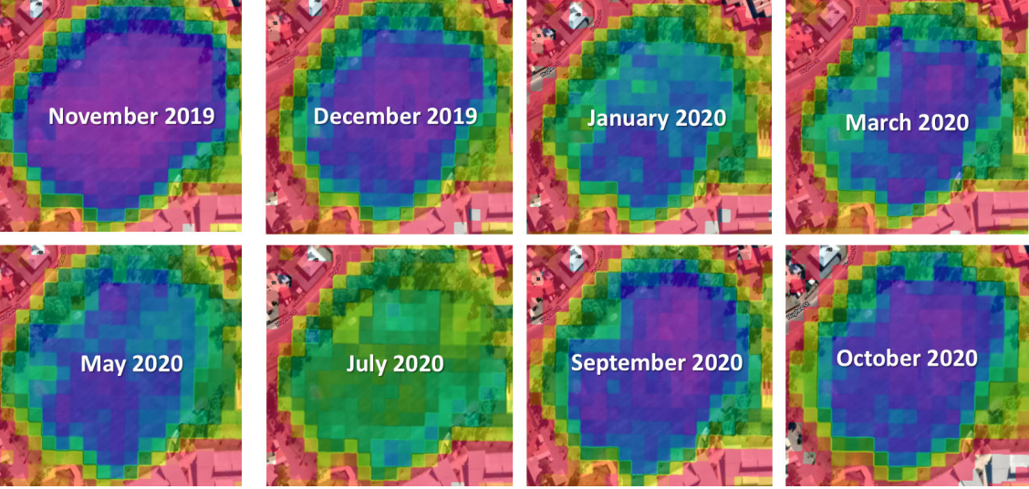 NDVI SWAN Systems Adelaide High School Water