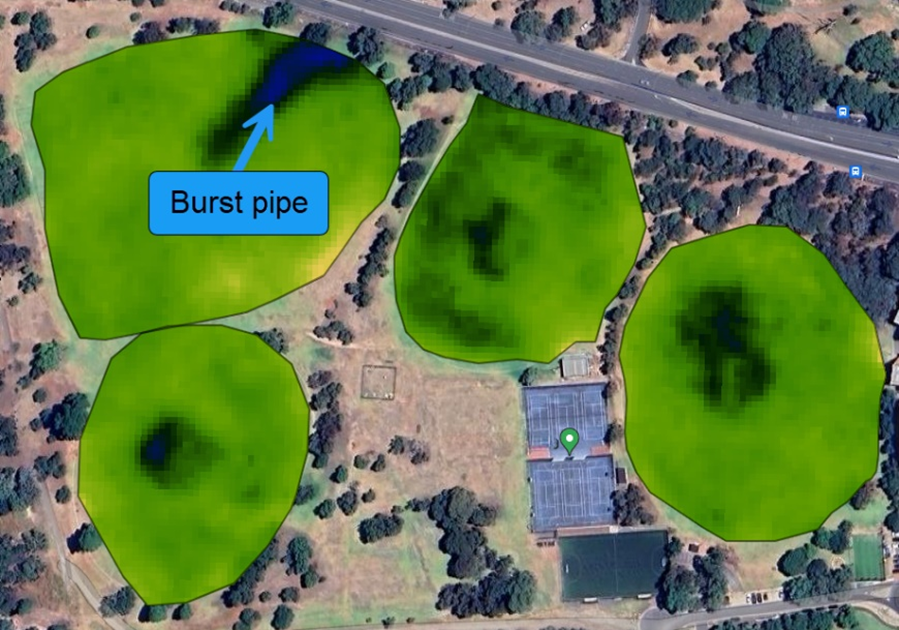 Eye in the sky for turf managers